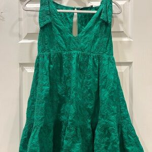 Zara Emerald Green Mini Dress